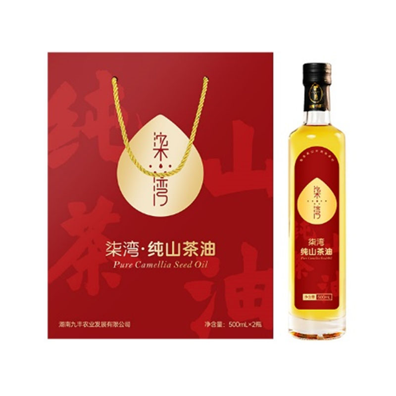 送禮佳品 · 柒灣純山茶油！500ml×2